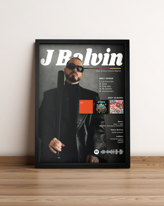 J Balvin - Cuadro Artista #3
