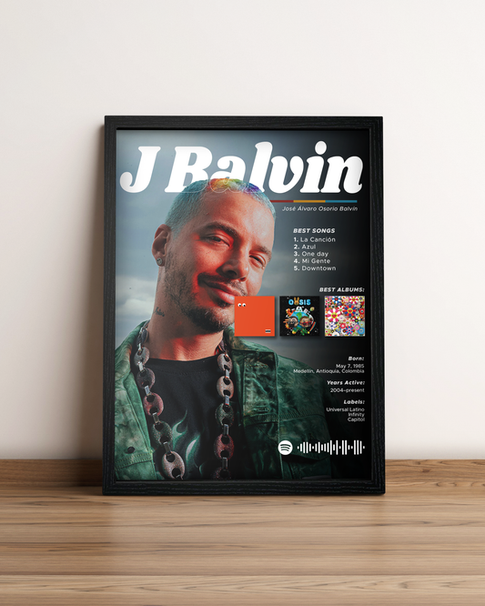 J Balvin - Cuadro Artista #2