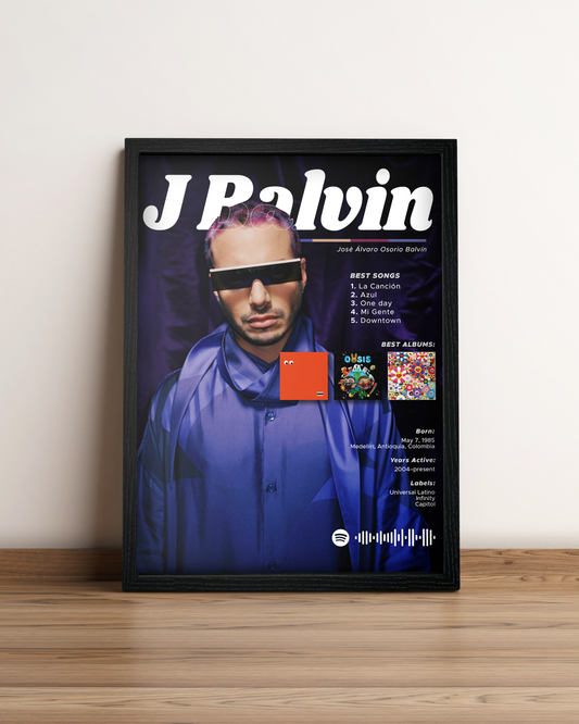 J Balvin - Cuadro Artista #4