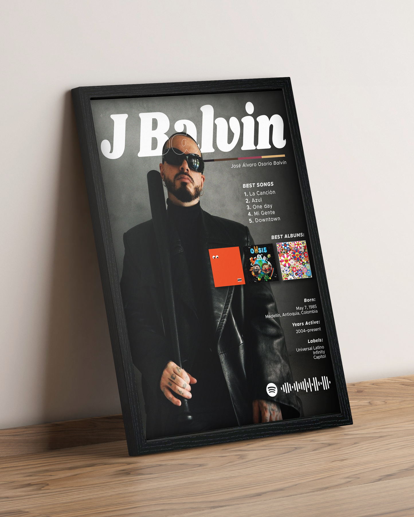 J Balvin - Cuadro Artista #3