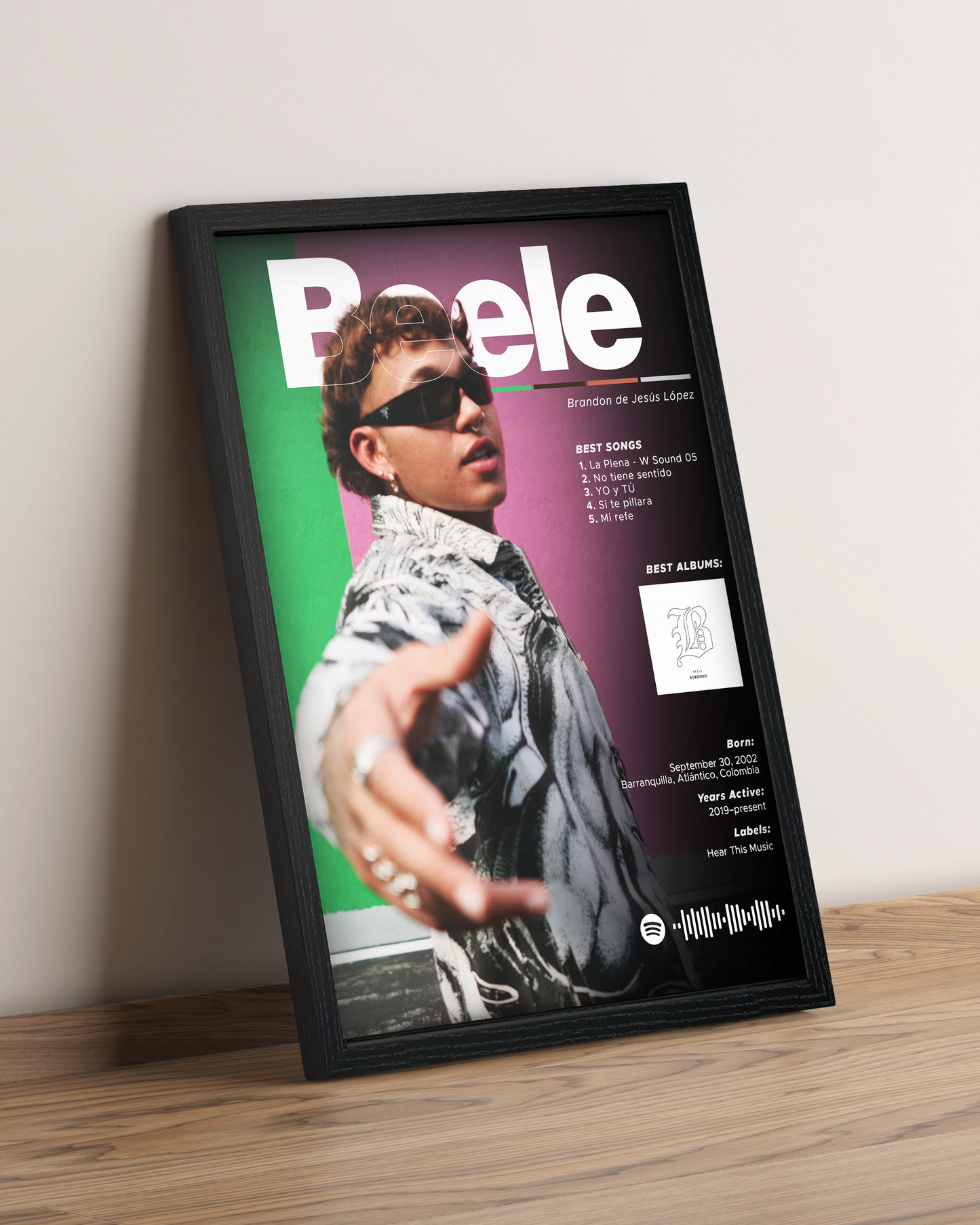 Beele - Cuadro Artista #4