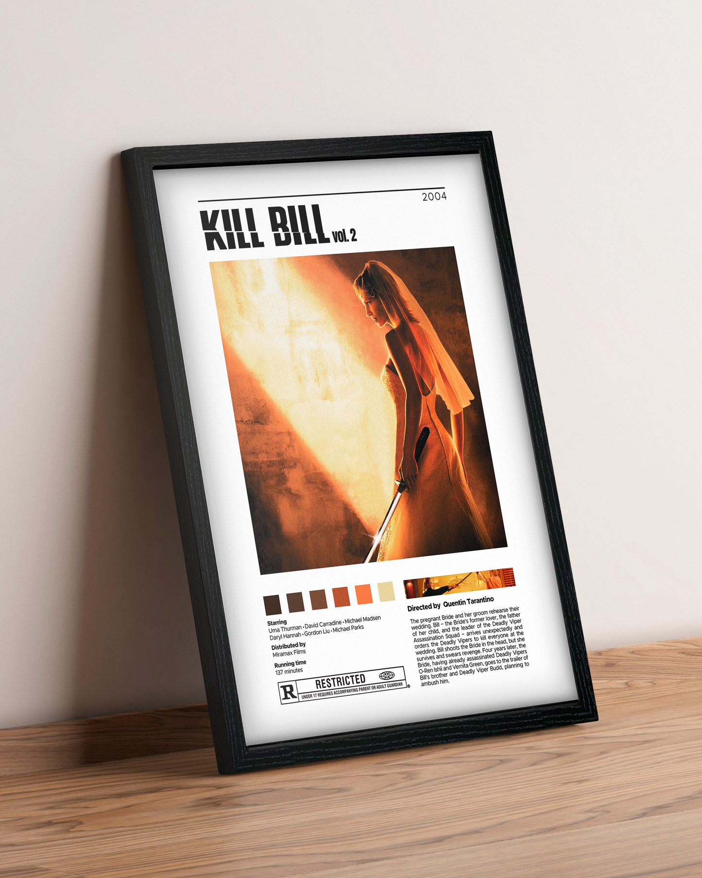 Kill Bill: Vol 2 - Cuadro Película