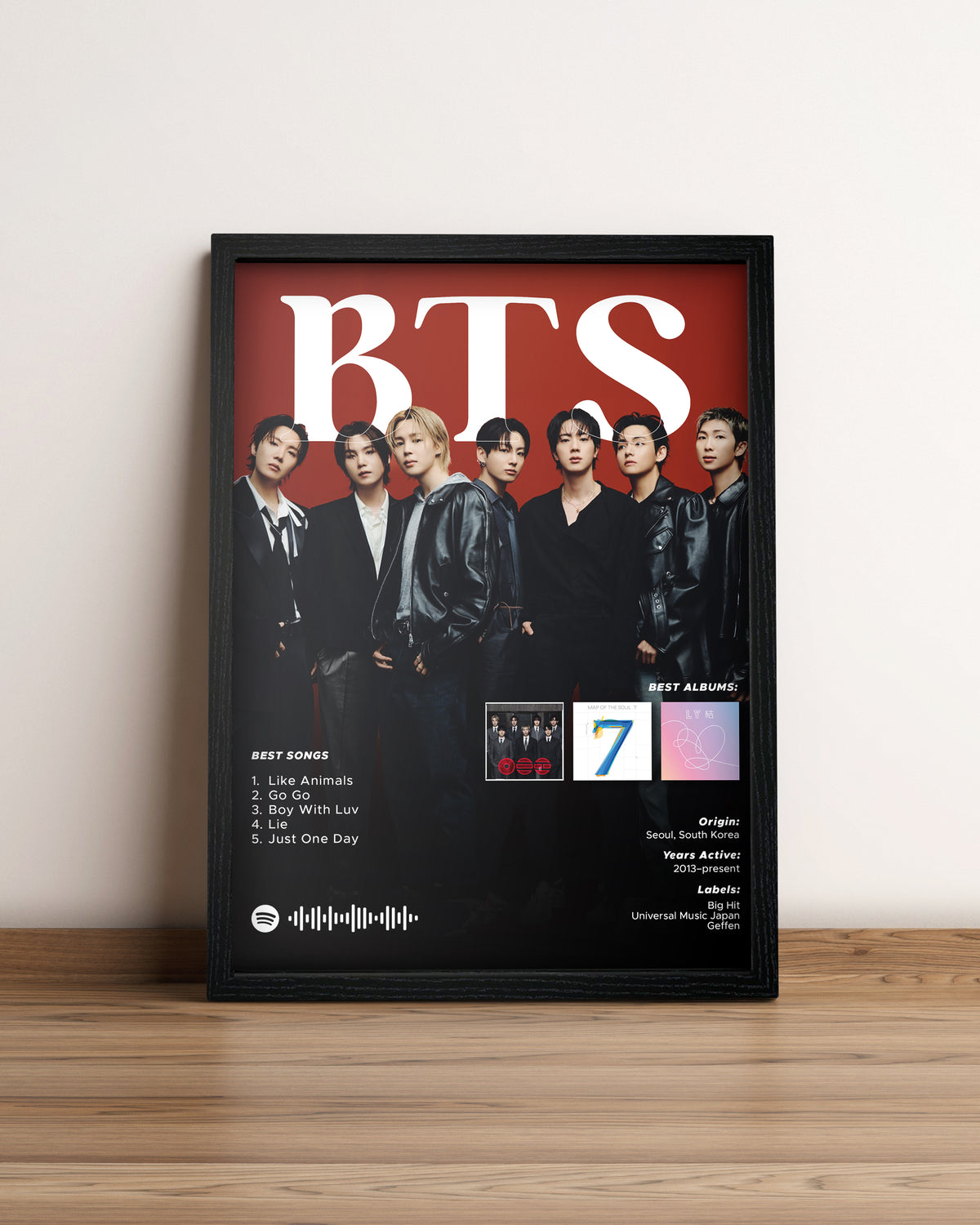 BTS - Cuadro Artista #2