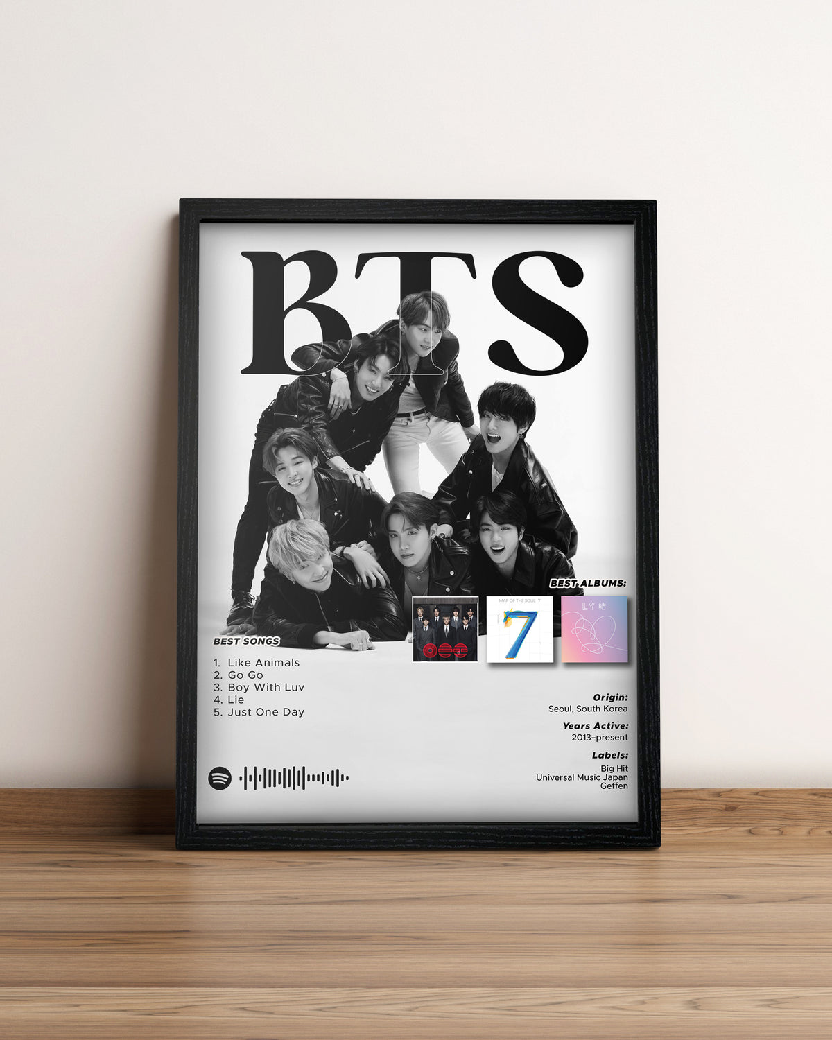 BTS - Cuadro Artista #4