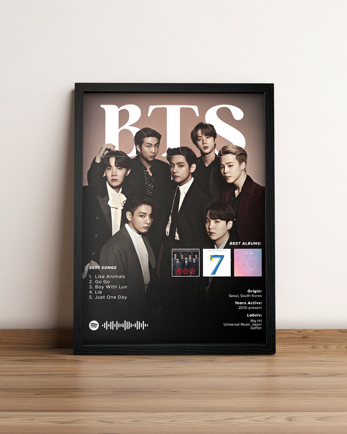 BTS - Cuadro Artista #6