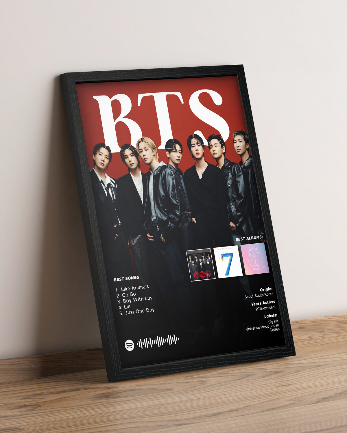 BTS - Cuadro Artista #2