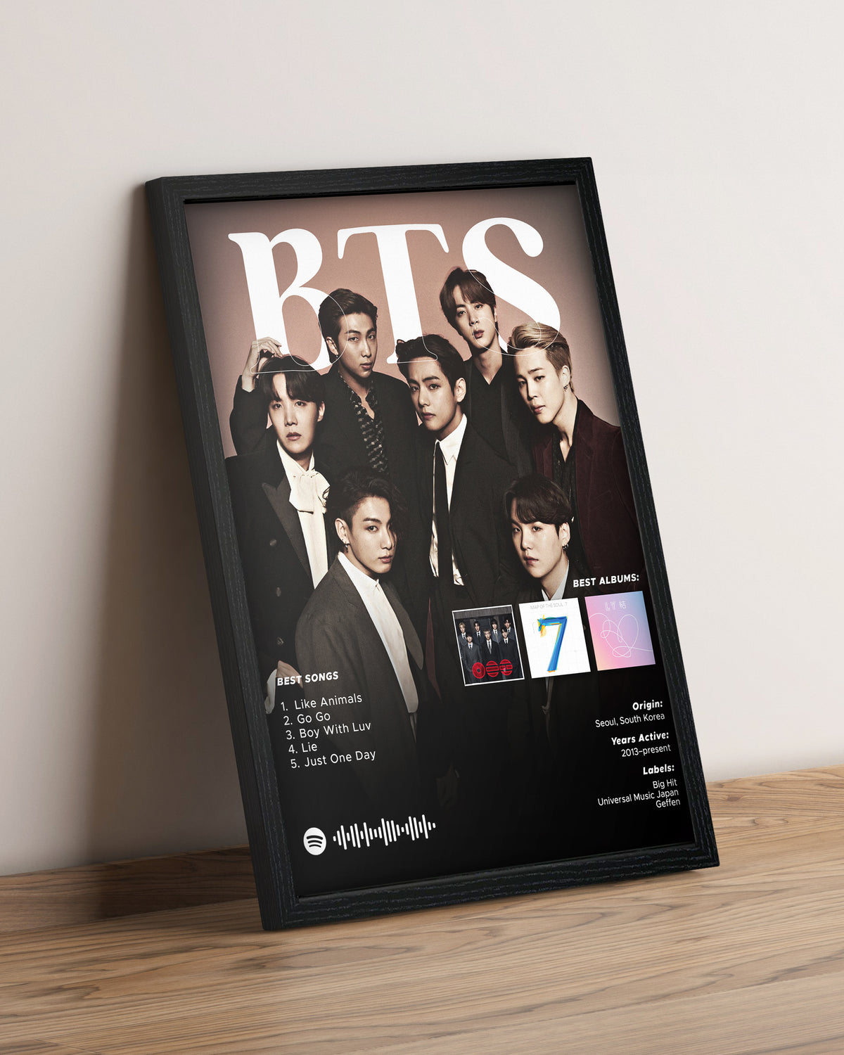 BTS - Cuadro Artista #6