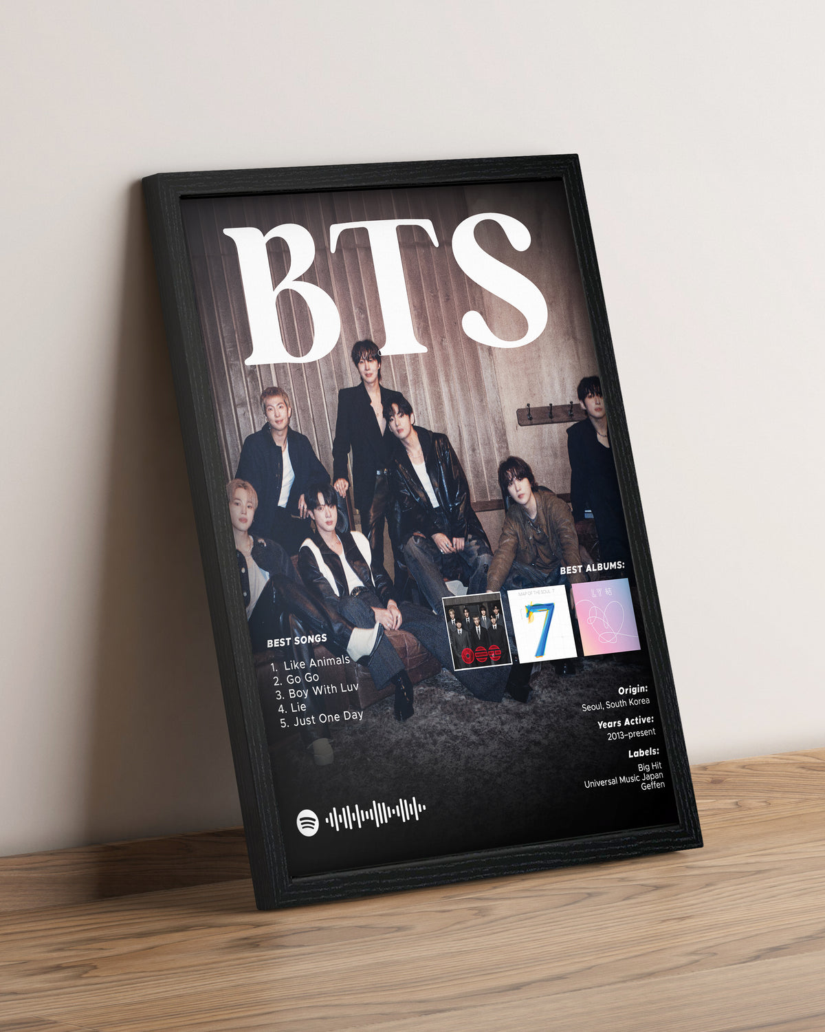 BTS - Cuadro Artista #3