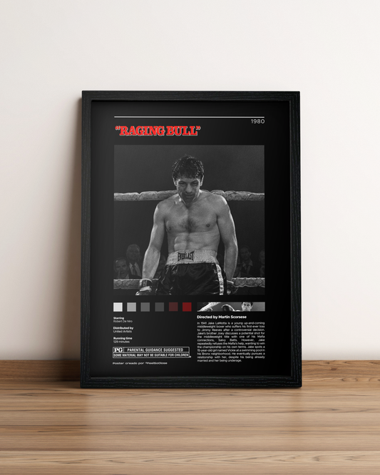 Toro Salvaje - Cuadro Película