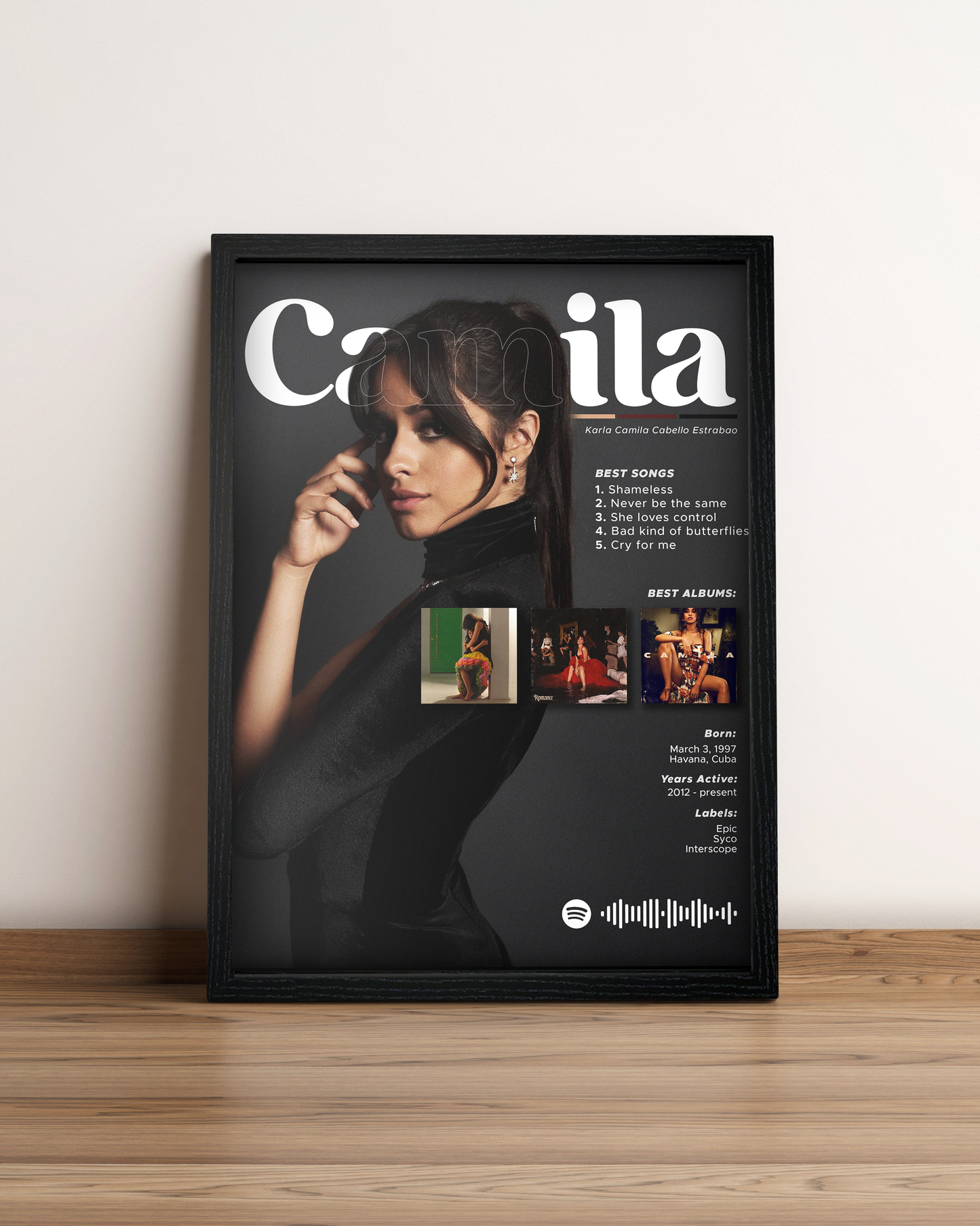 Camila Cabello - Cuadro Artista