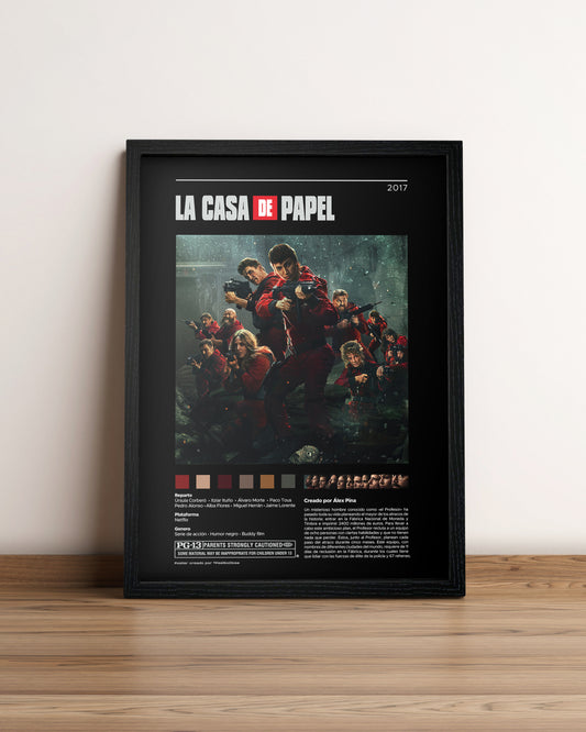 La casa de papel - Cuadro Serie #2