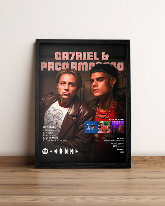 CATRIEL & Paco Amoroso - Cuadro Artista