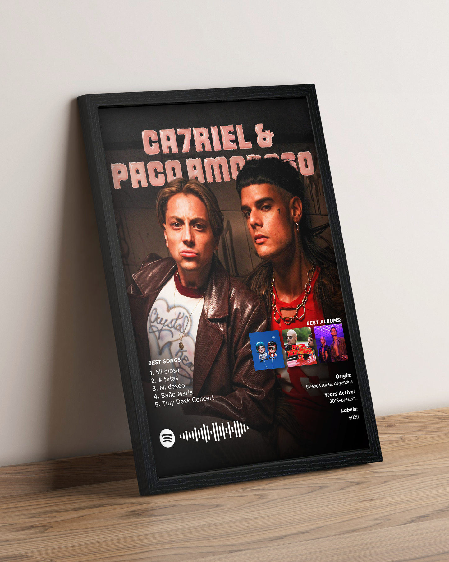 CATRIEL & Paco Amoroso - Cuadro Artista