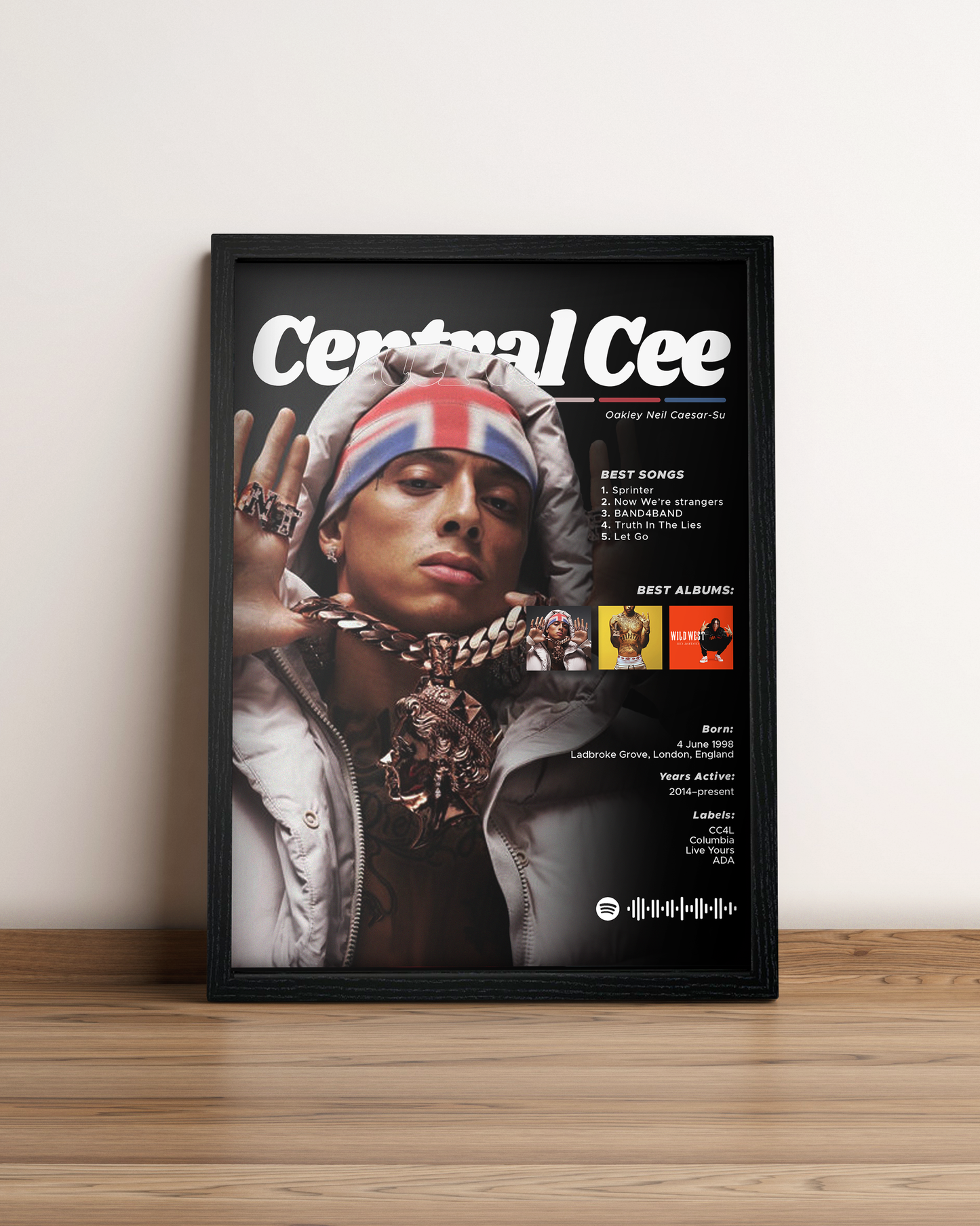 Central Cee - Cuadro Artista