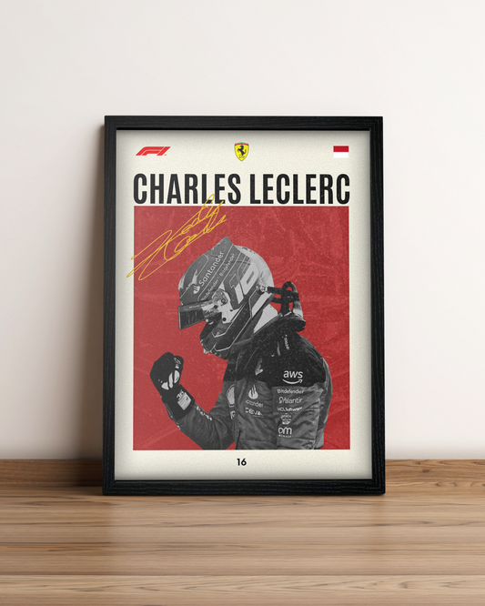 Charles Lecrerc - Cuadro Formula 1 #4