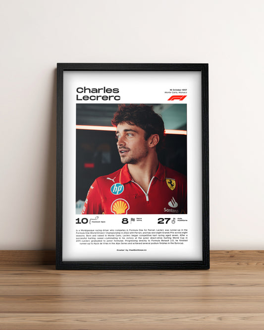 Charles Lecrerc - Cuadro Formula 1 #2