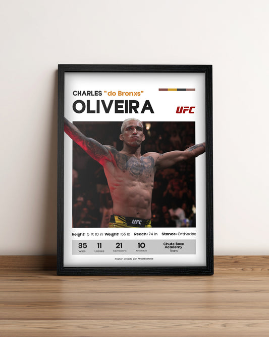Charles Oliveira - Cuadro Deportista #3