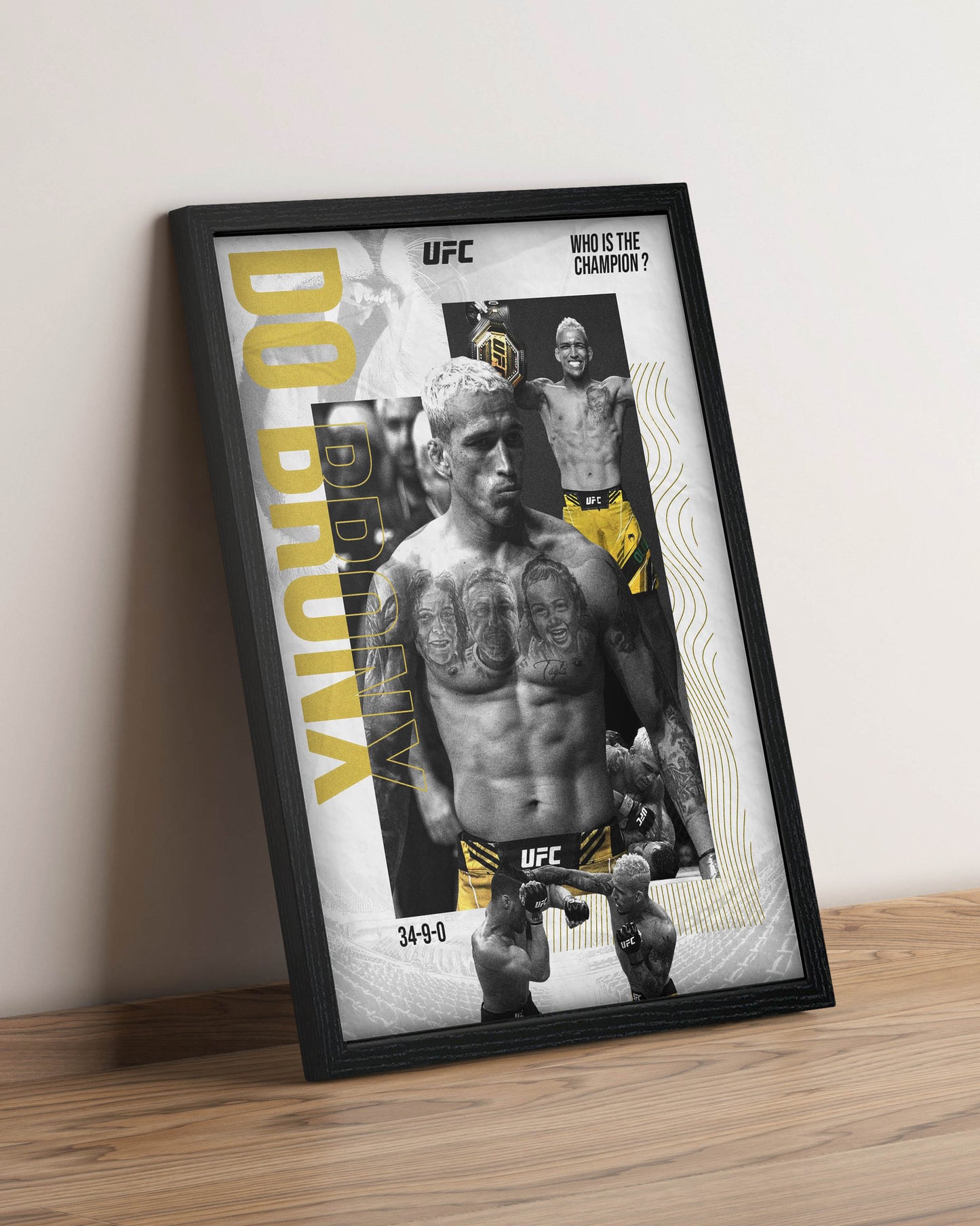 Charles Oliveira - Cuadro Deportista #4