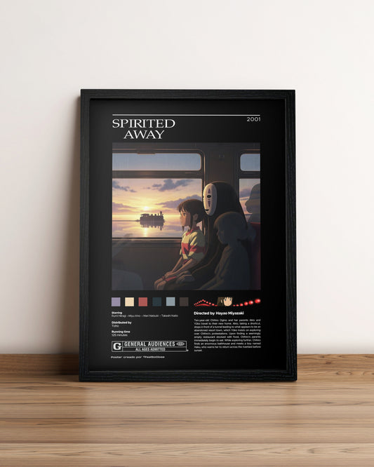 El viaje de Chihiro - Cuadro Película