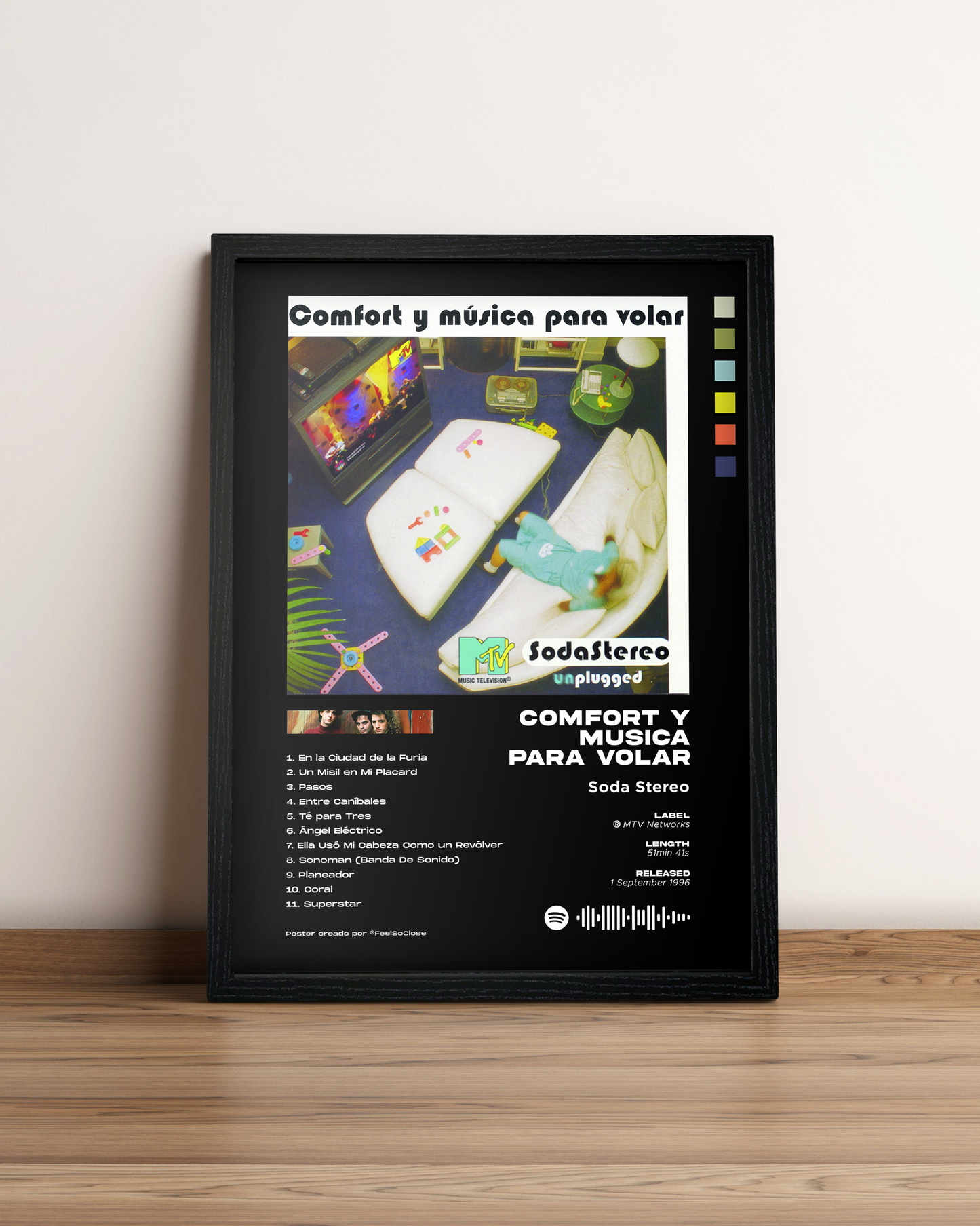 Comfort y música para volar