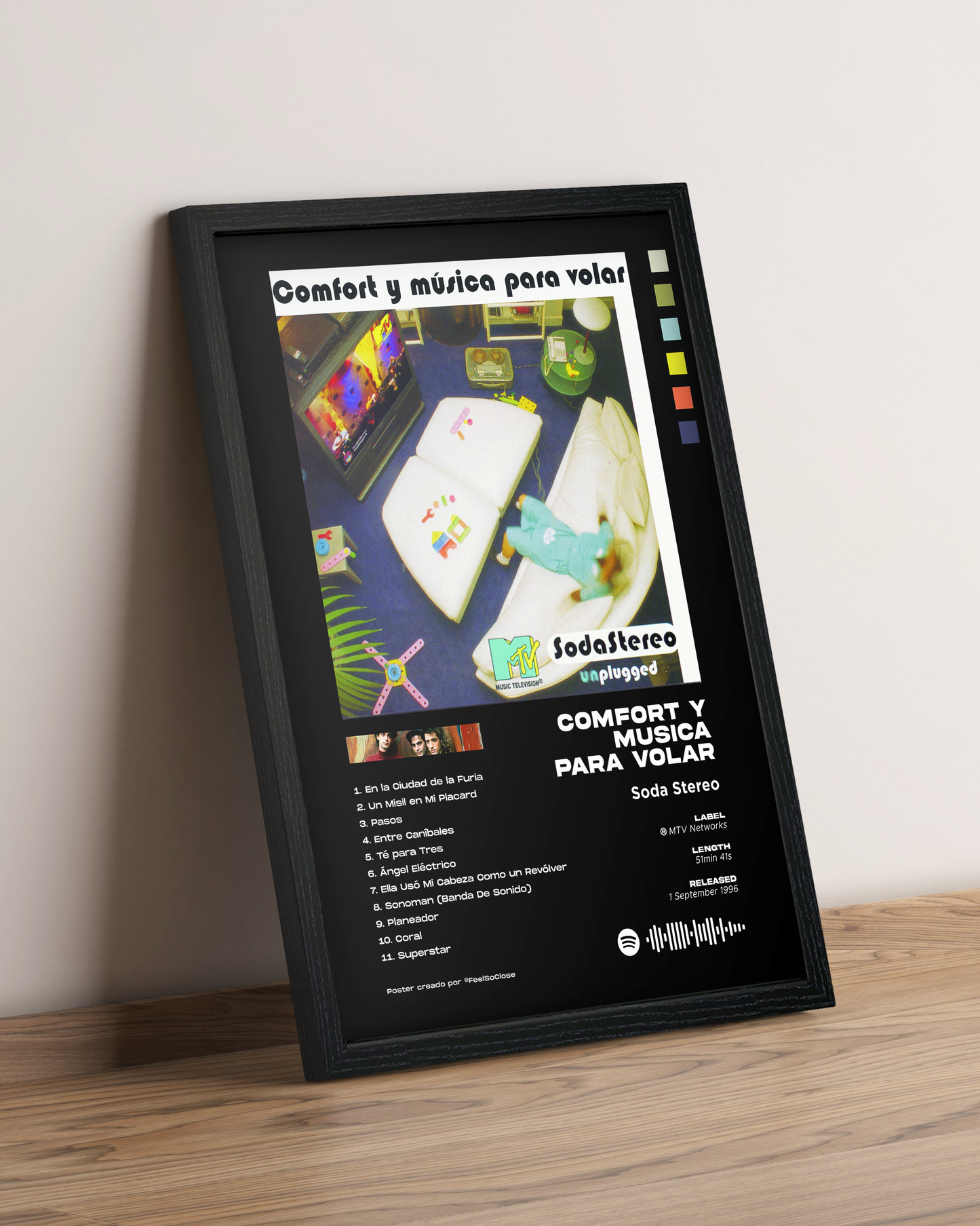 Comfort y música para volar