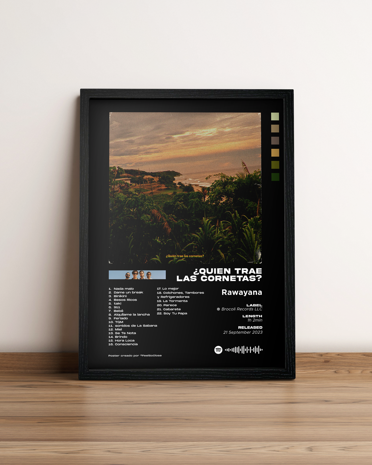 ¿Quién trae las cornetas?