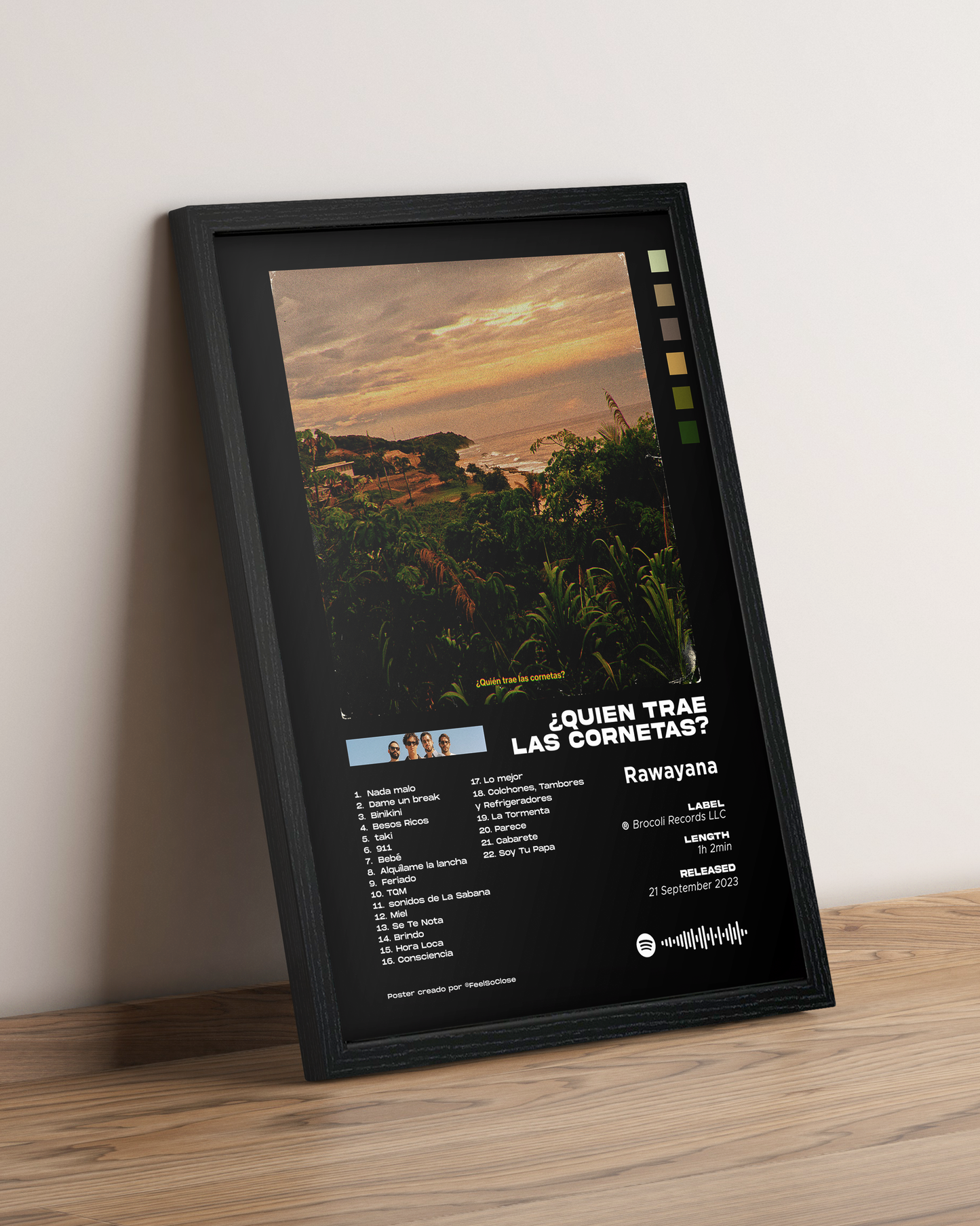 ¿Quién trae las cornetas?