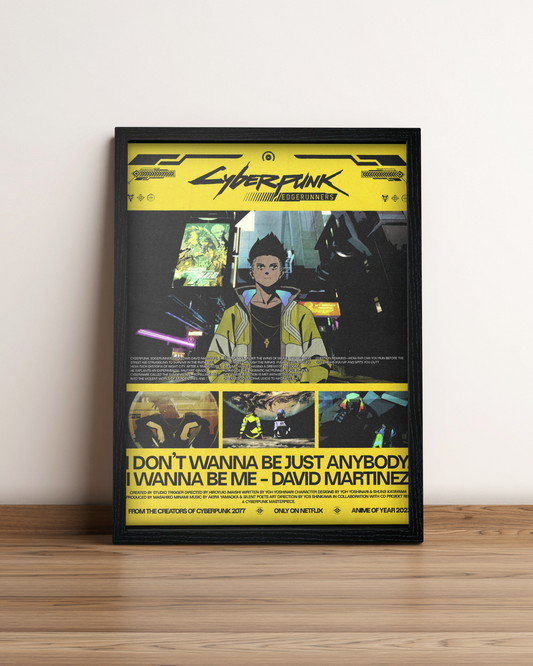 Cyberpunk: Edgerunners - Cuadro Serie #2