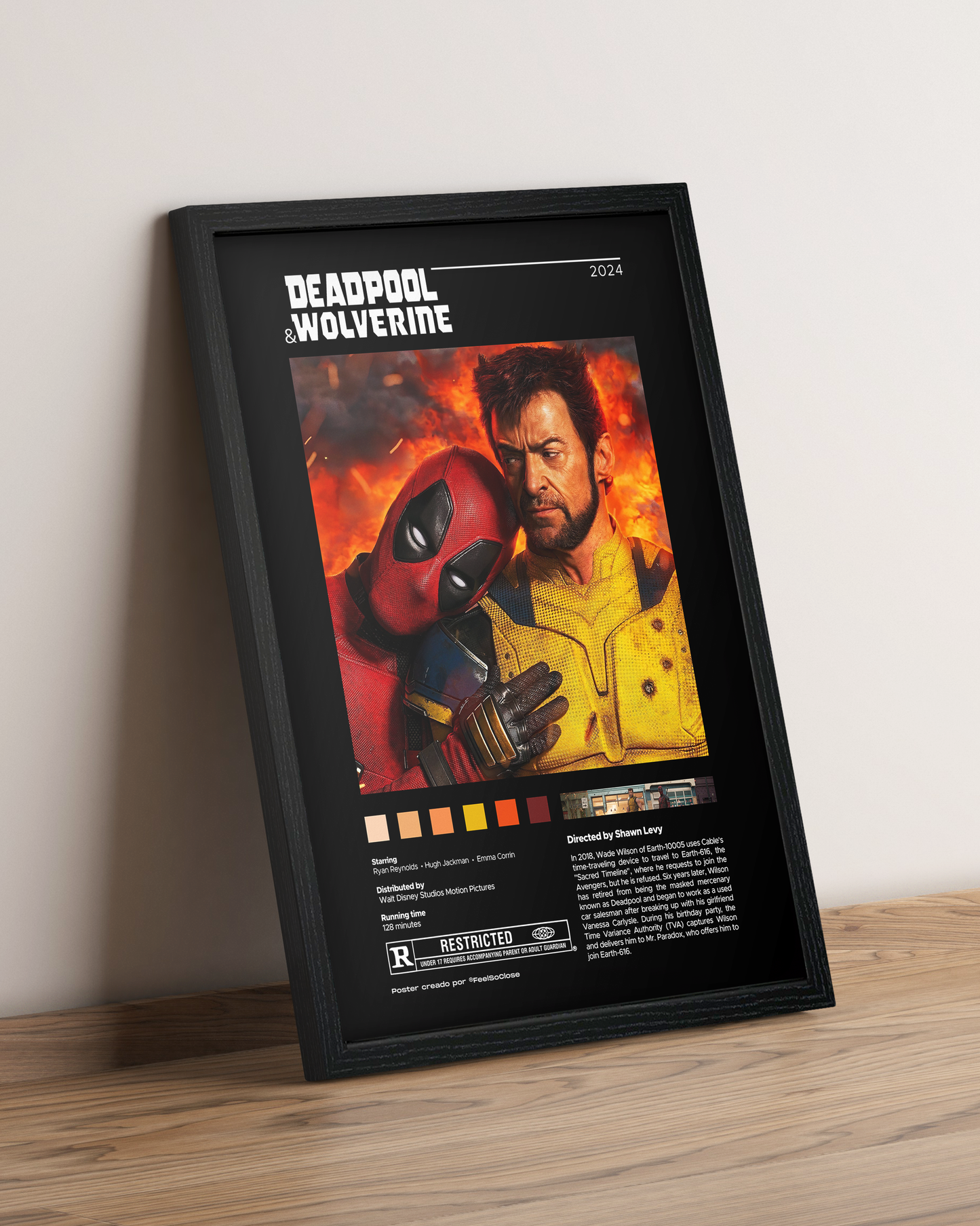 Deadpool & Wolverine - Cuadro Película #2