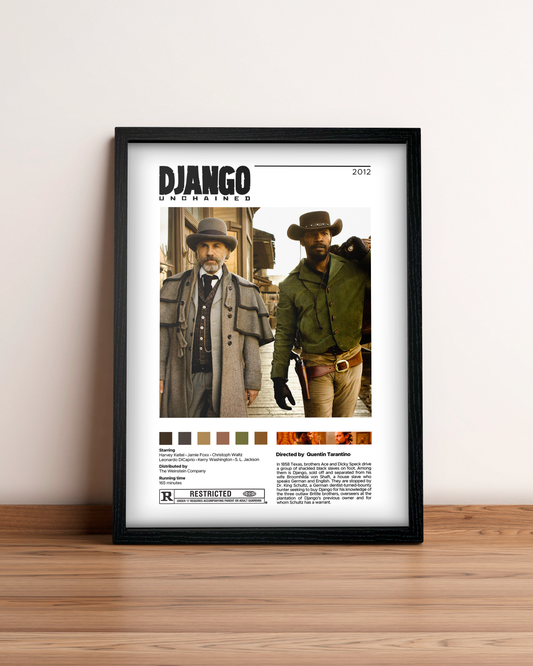 Django Unchained - Cuadro Película