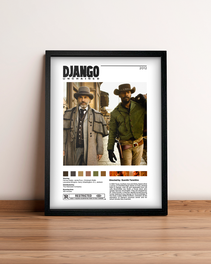 Django Unchained - Cuadro Película