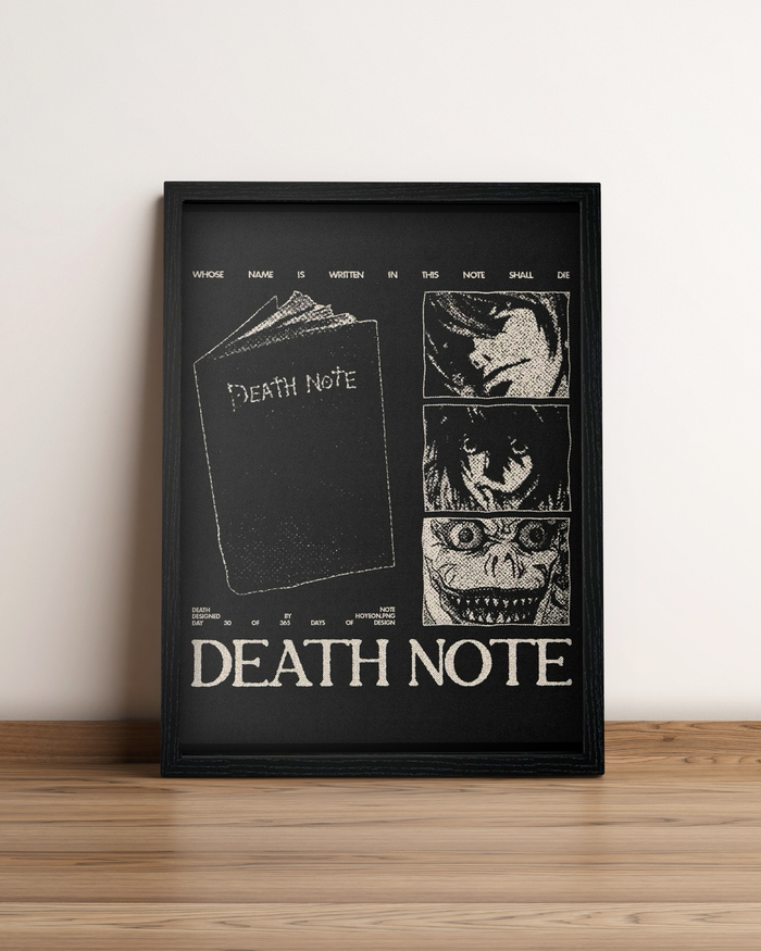 Death Note- Cuadro Anime #3