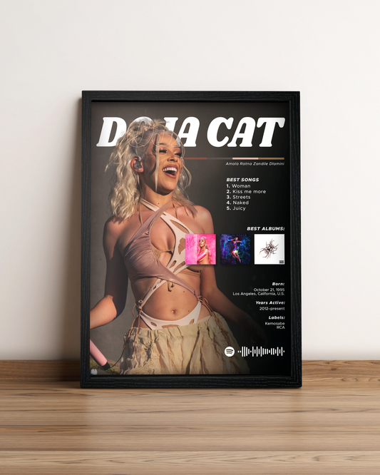 Doja Cat - Cuadro Artista