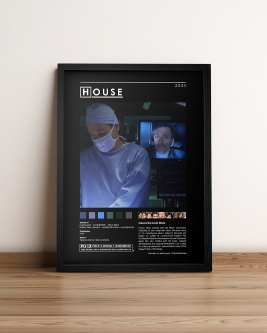 Dr House - Cuadro Serie #3