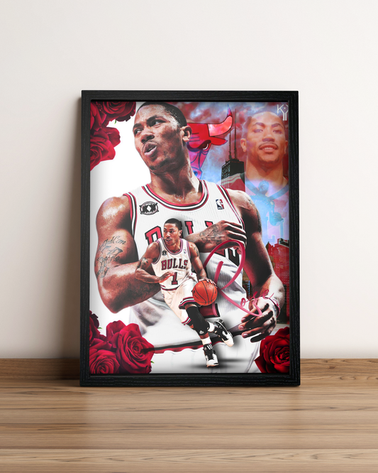 Derrick Rose - Cuadro Deportista #4