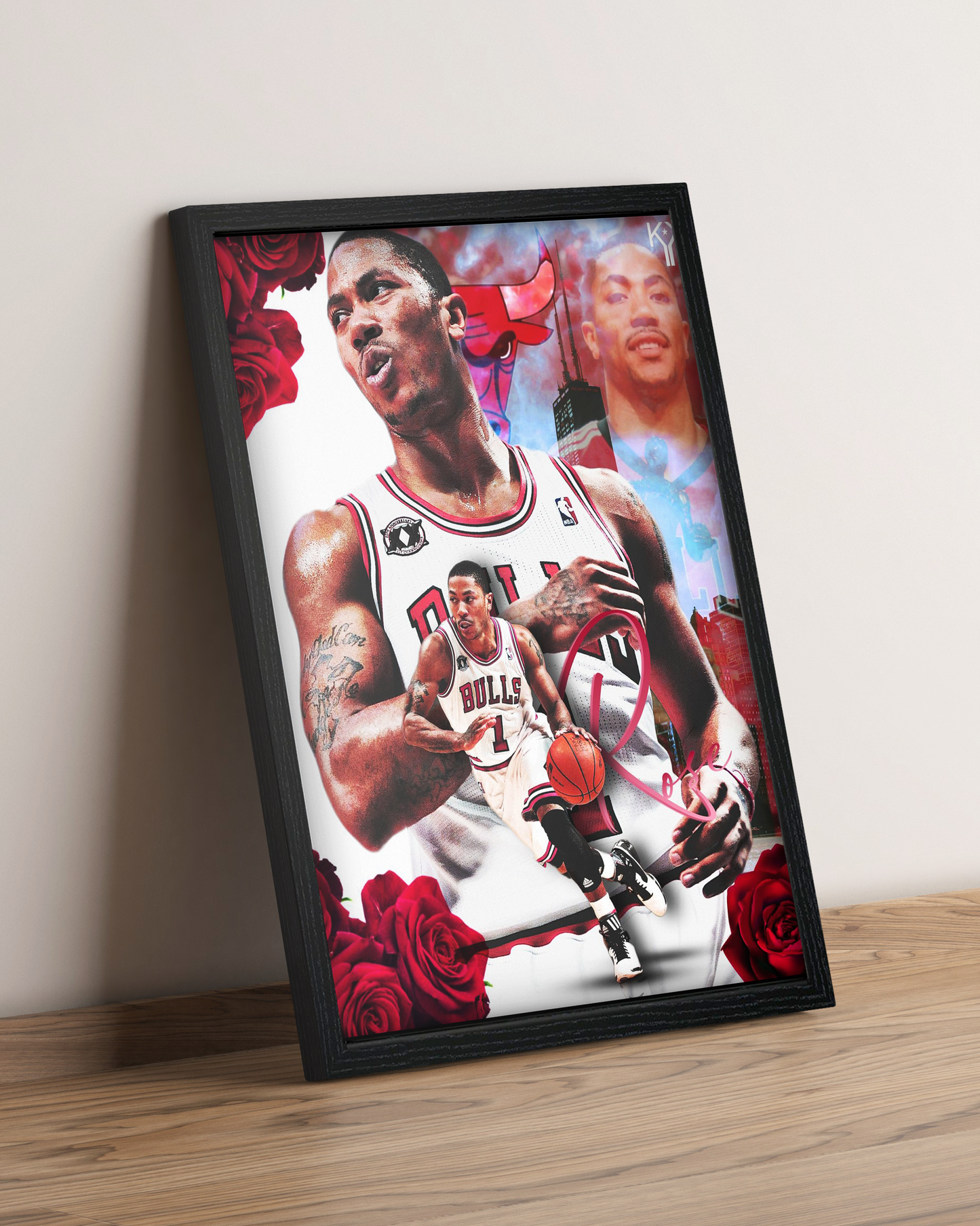 Derrick Rose - Cuadro Deportista #4