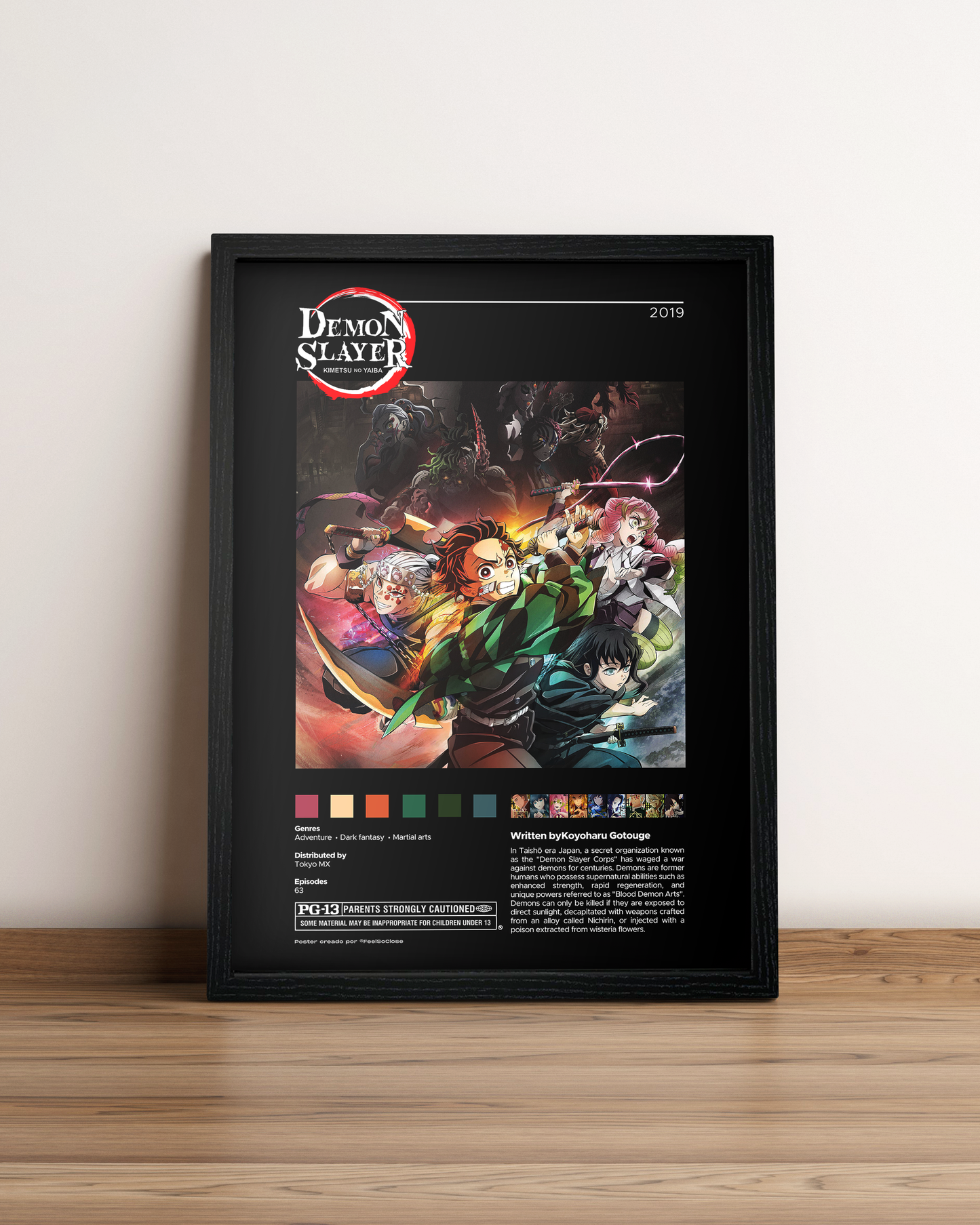 Demon Slayer - Cuadro Anime #3