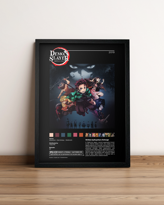 Demon Slayer - Cuadro Anime
