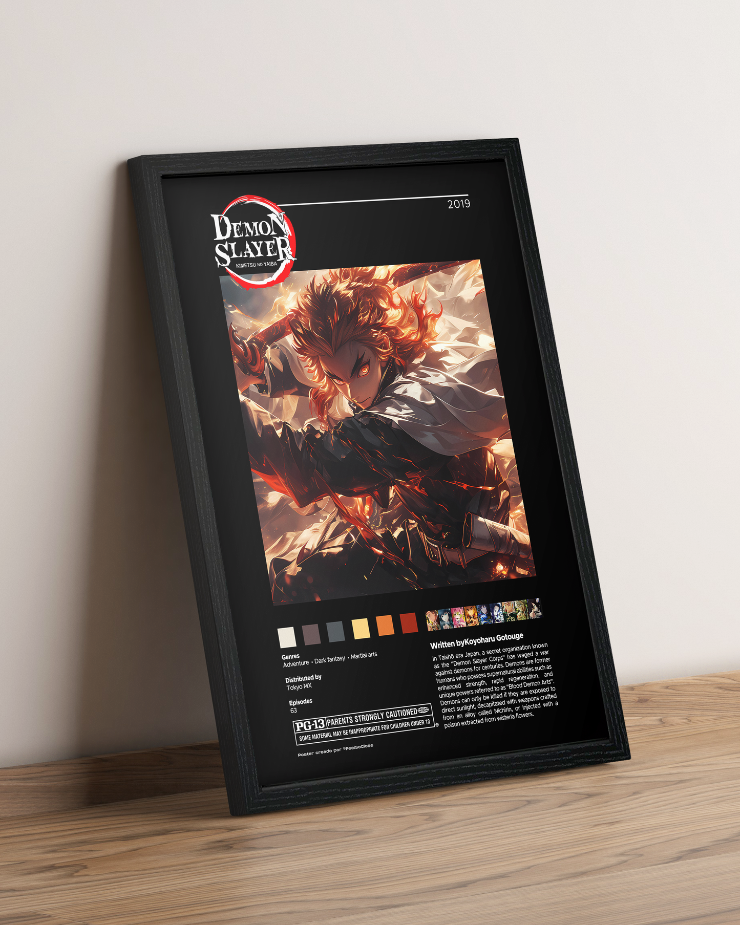 Demon Slayer - Cuadro Anime #5