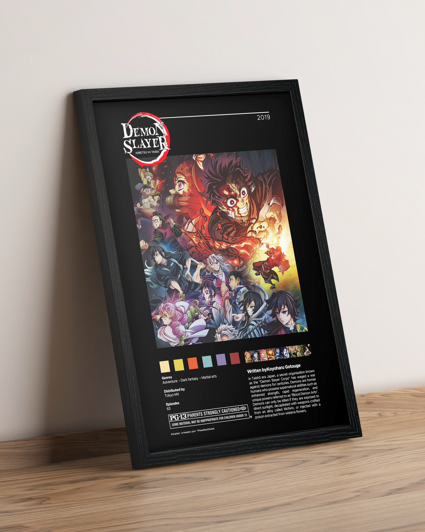 Demon Slayer - Cuadro Anime #4