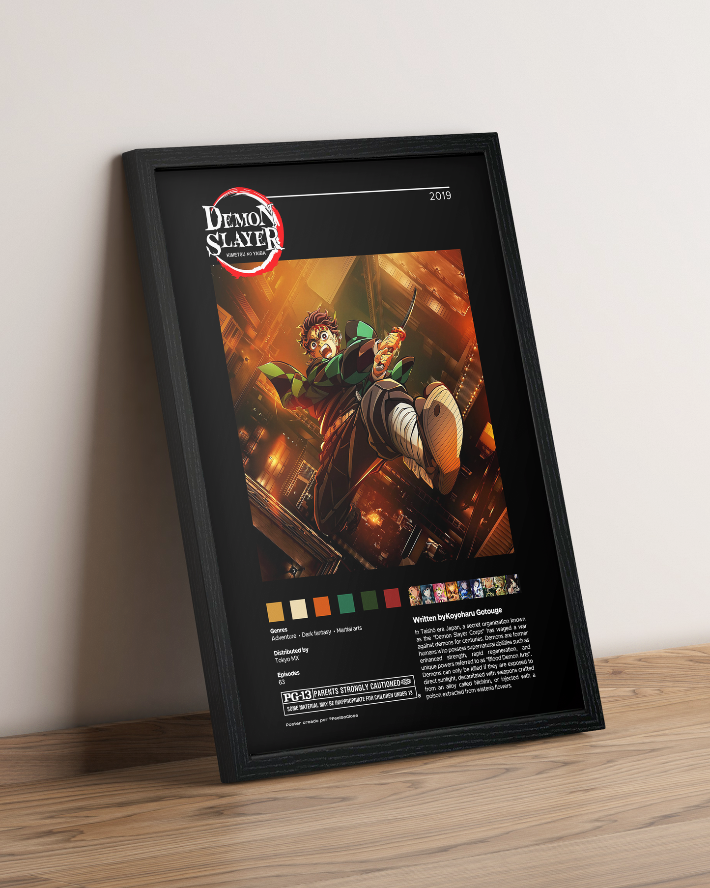 Demon Slayer - Cuadro Anime #2