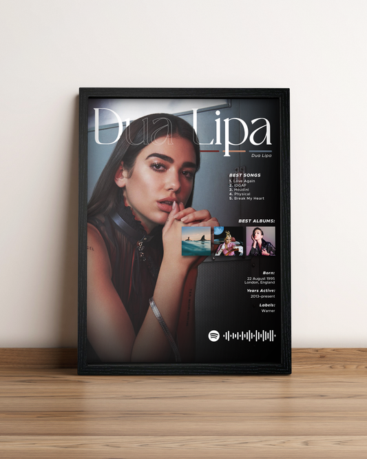 Dua Lipa - Cuadro Artista