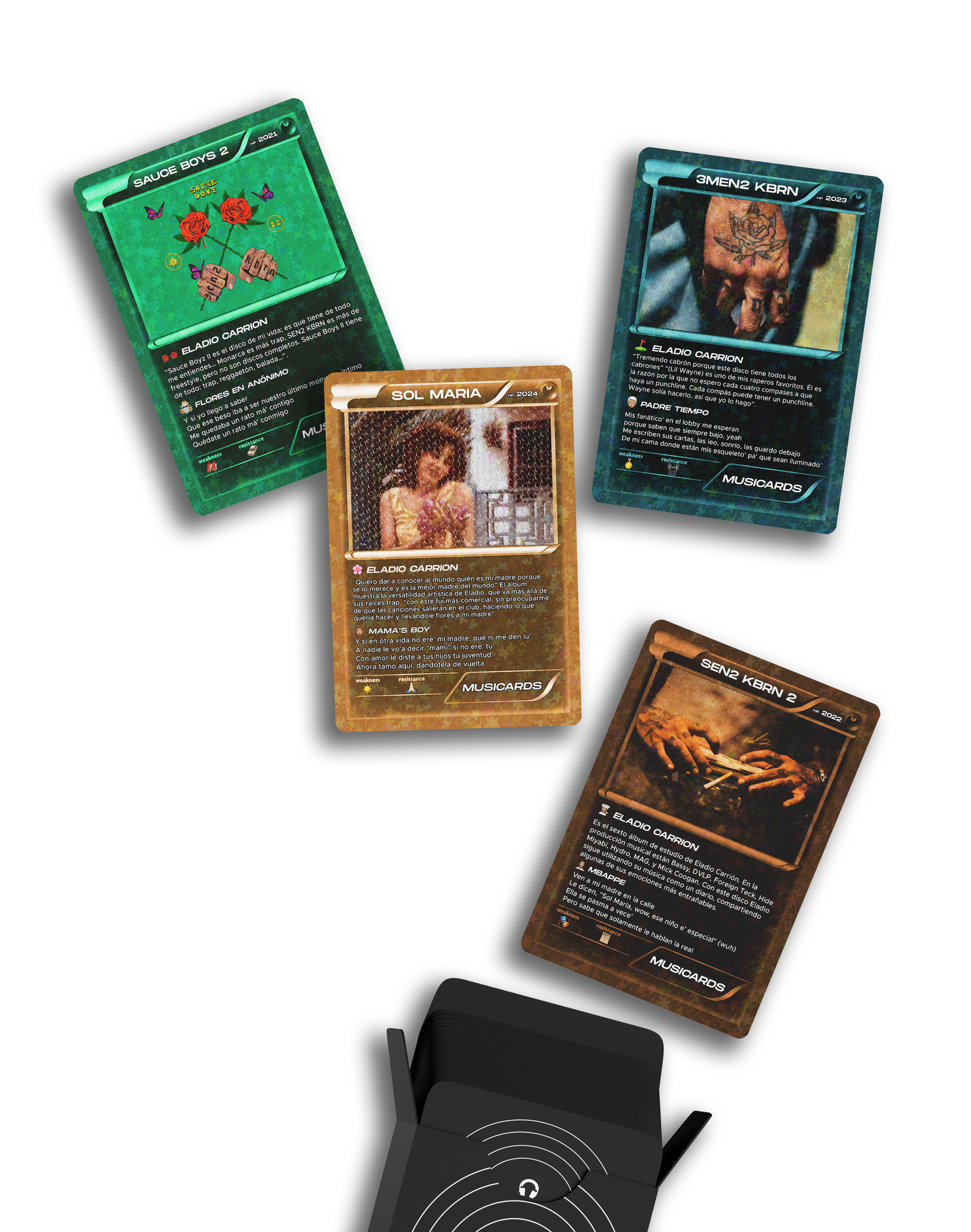 Sobre completo Eladio Carrion – Musicards