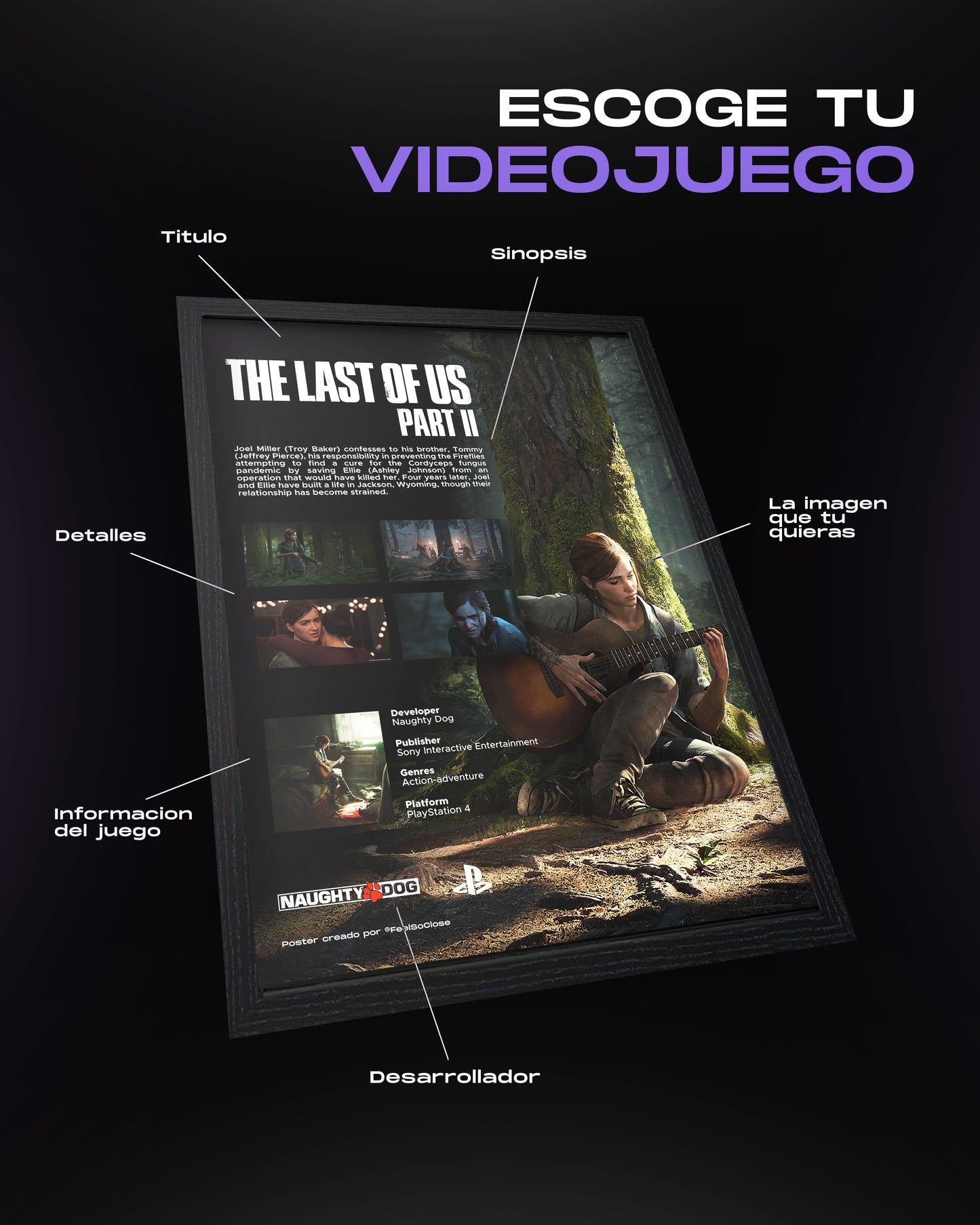Cuadro de Videojuego Personalizado