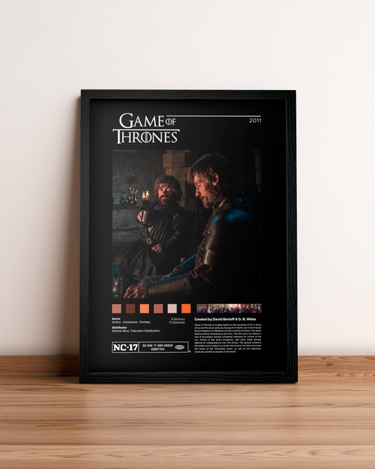 Game of Thrones - Cuadro Serie #6