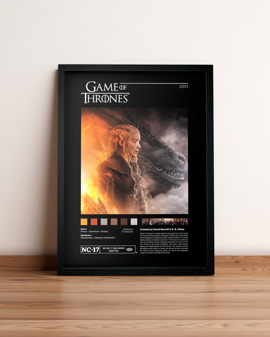 Game of Thrones - Cuadro Serie