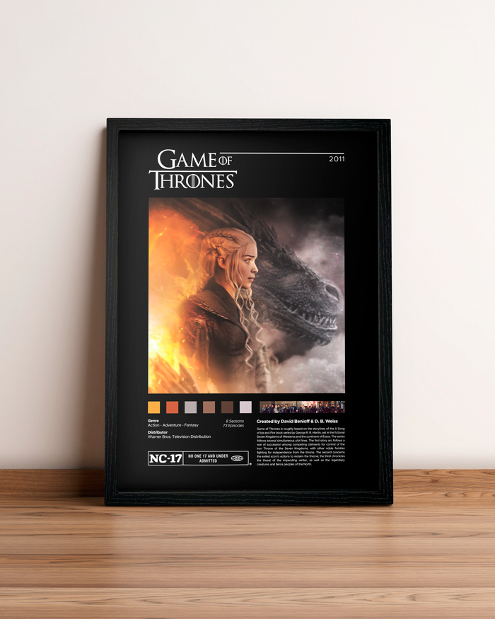 Game of Thrones - Cuadro Serie