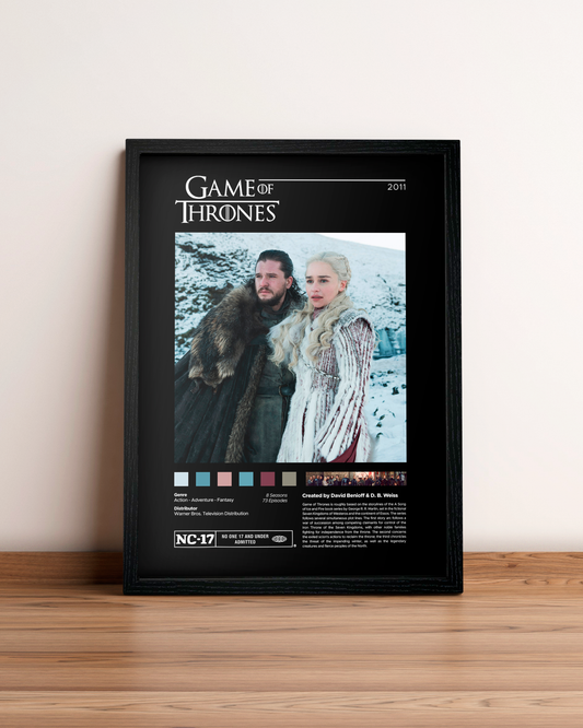 Game of Thrones - Cuadro Serie #3