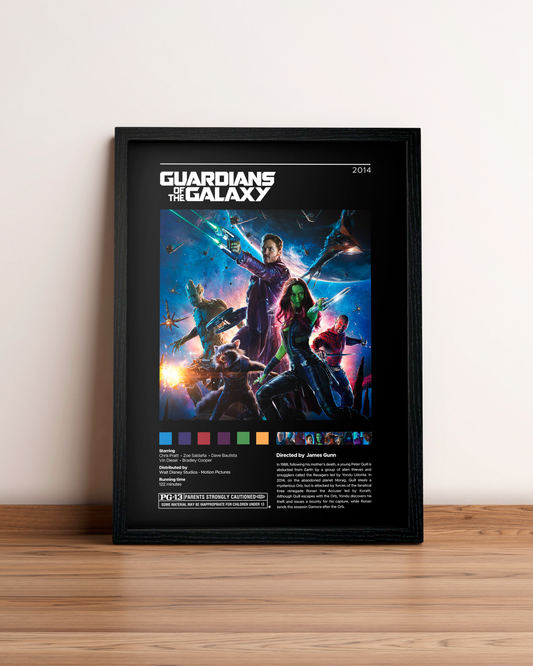 Guardianes de la Galaxia - Cuadro Película