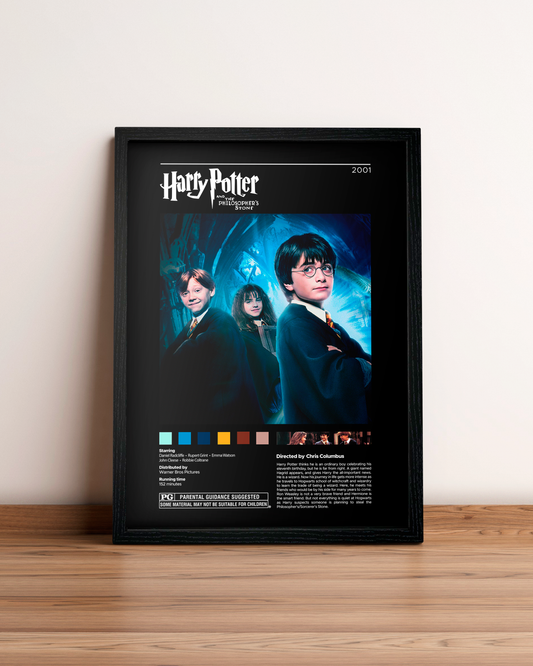 Harry Potter y la piedra filosofal - Cuadro Película